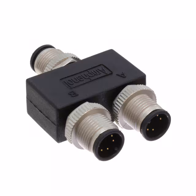 YA-A06M-A06M-A06M-01 Amphenol LTW  Rundsteckverbinderadapter